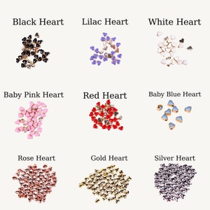 Conjunto de 2 pulseras iniciales personalizadas con corazón colorido / pulseras a juego personalizadas para relaciones / amistades / regalo para él / ella imagen 8