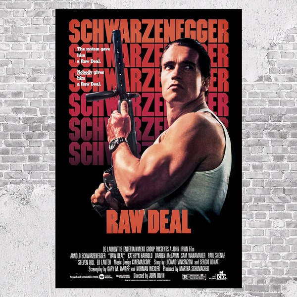 “Raw Deal” Original Belgian Poster - Film Poster - Movie Poster main image 0