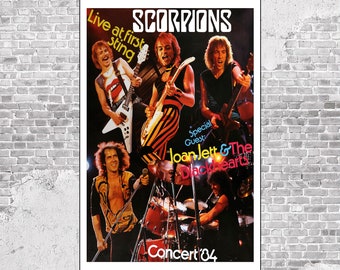 Poster Sur Toile Michael Schenker - Décoration Murale Moderne 40 X 60 Cm - Impression Haute Qualité - 4