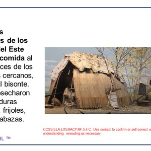 Native Americans Study Guide and Map of Native Americans (english and ...