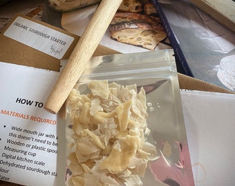 Kit de inicio de masa madre orgánica