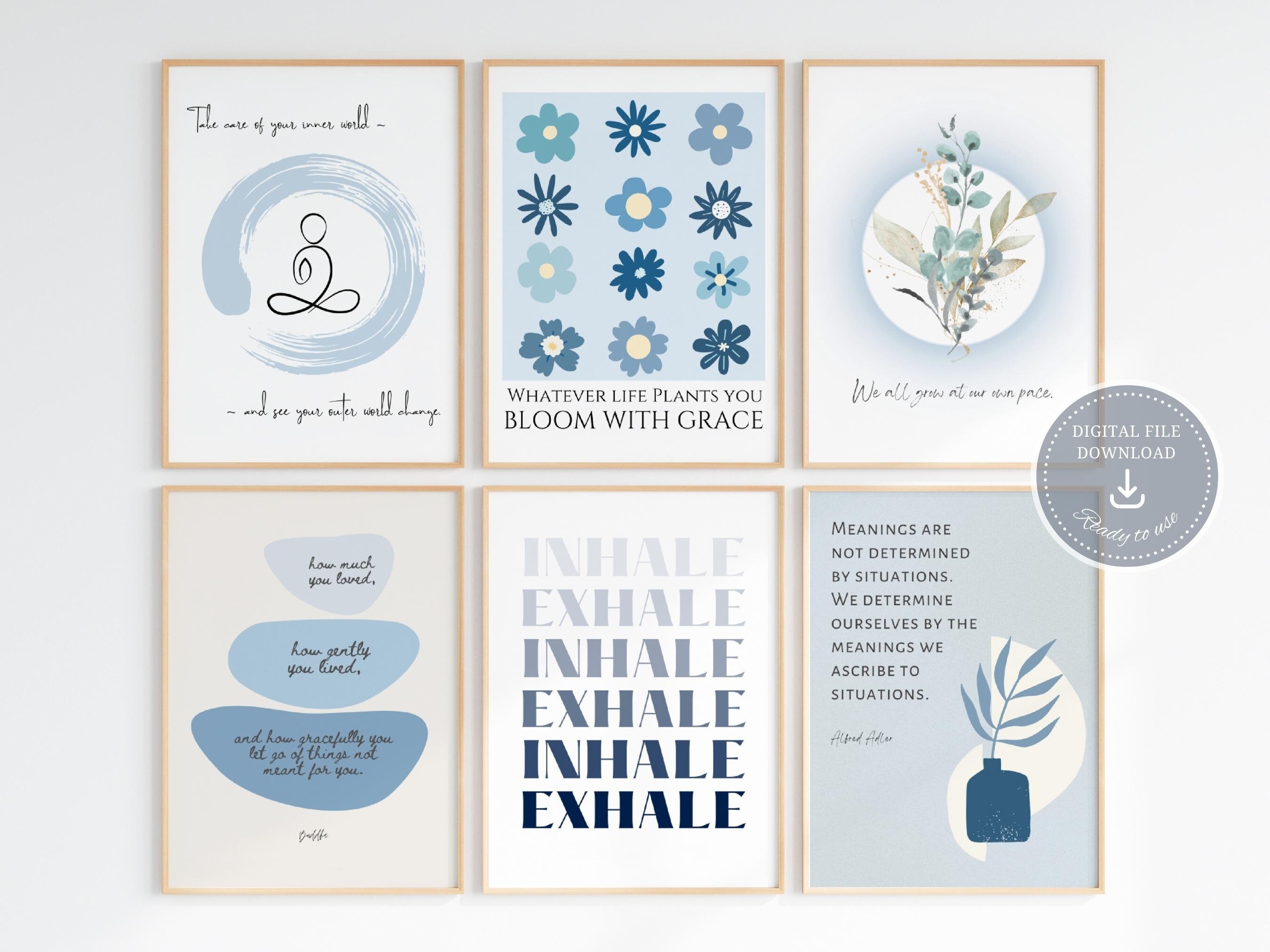 12 Therapist Office Art Decor Psychologist Print Bundle Etsy