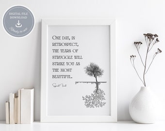 Cita del psicólogo, Sigmund Freud, decoración de la oficina de terapia, cartel de la oficina del consejero, psicología clínica, regalo profesional de salud mental