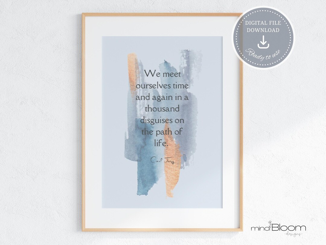 Carl Jung, Psychologist Quotes, Therapist Office Decor, Counselling