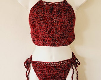 Ensemble bikini au crochet