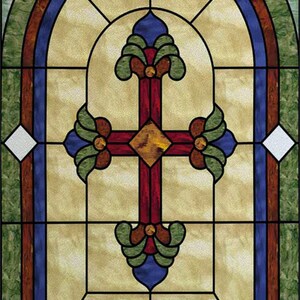 Window Film Stained Glass Films Customized Church-style Static - Etsy