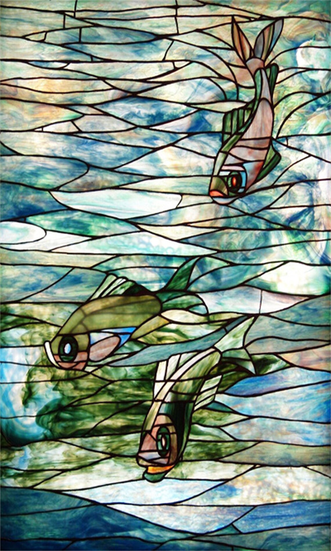 Custom Size Glass Filmsstained Glass Stickers Static Etsy