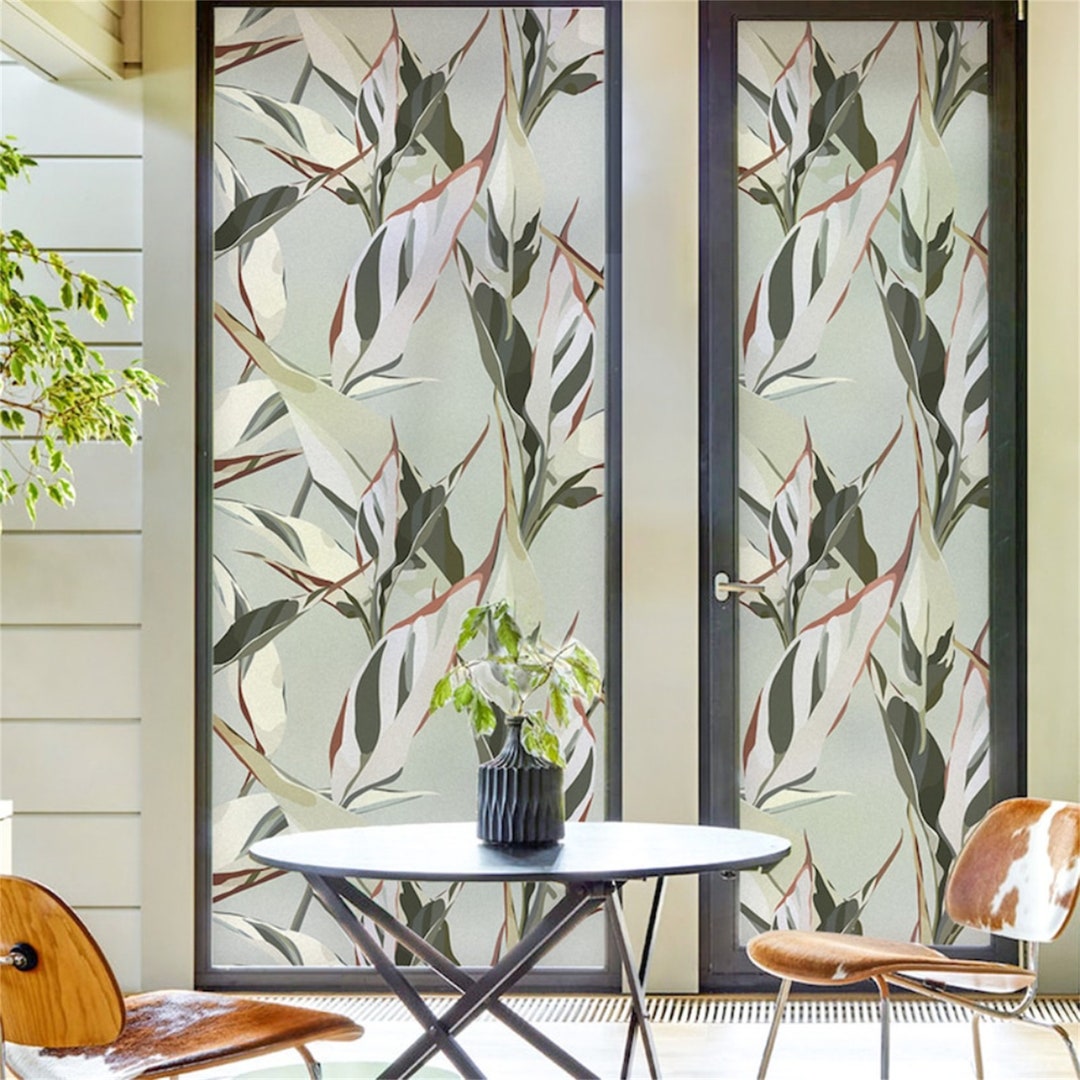 Privacy Window Film Selfadhesive Static Window Cling No Glue Etsy