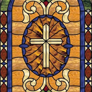 Window Film Stained Glass Films Customized Church-style Static - Etsy