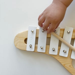 xylophone for baby, baby play with musical toy handmade