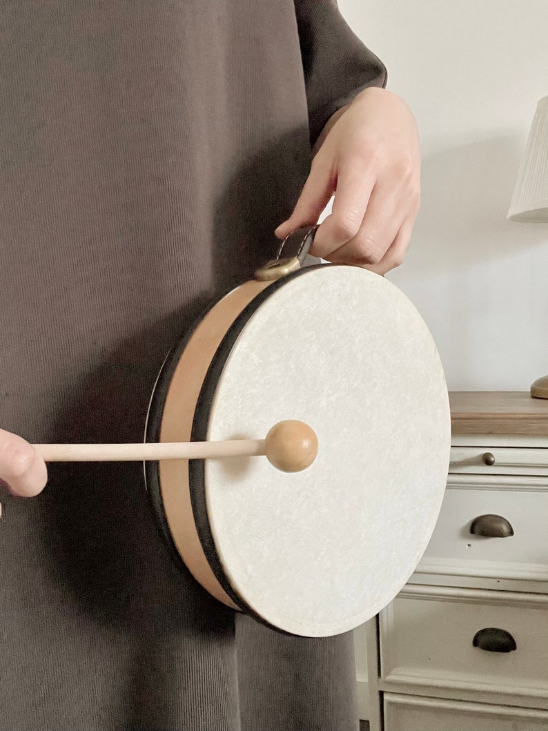 Vintage drum wood, wooden drum instruments