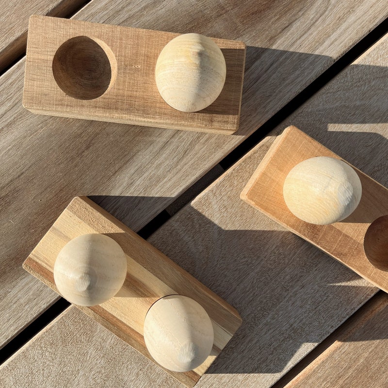 Wooden Egg Music Shakers - Etsy