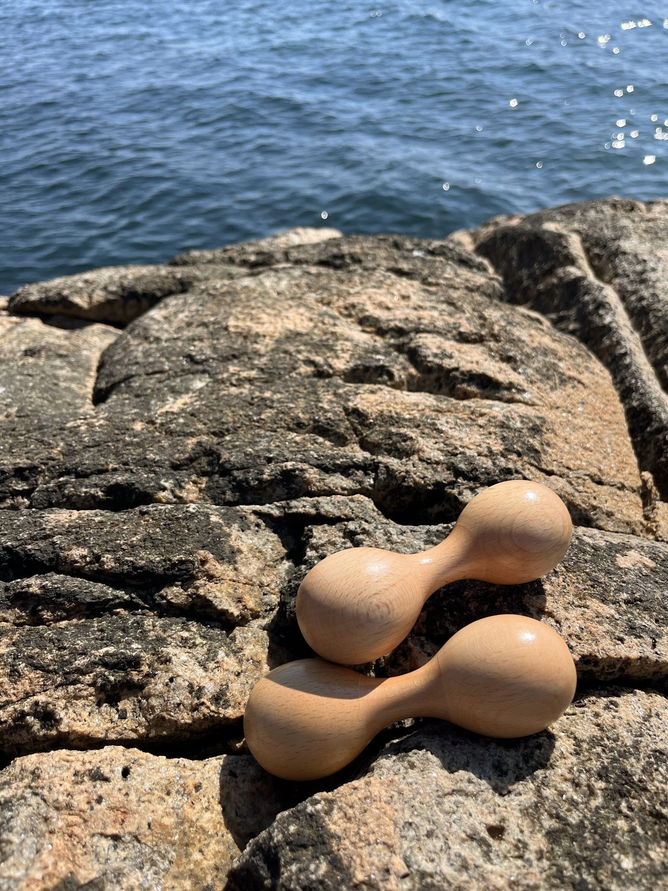 HEJ LNNE Houten Rammelaar, Set Van 2, Maracas Kinderen Muziekinstrument Ter Bevordering Motoriek Cooerdinatie En Sociaal Gedrag Rammelaar Baby Kinderspeelgoed 629305470