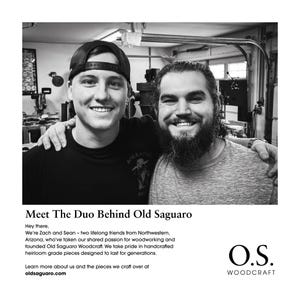 Old Saguaro Woodcraft co-founders