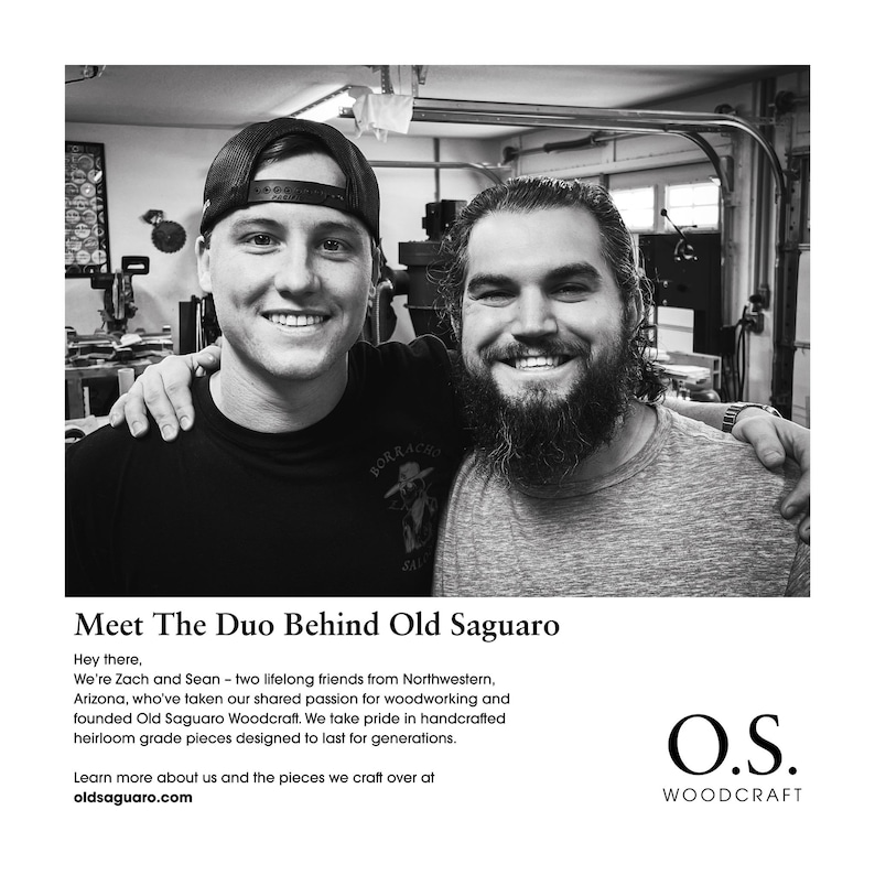 Old Saguaro Woodcraft co-founders