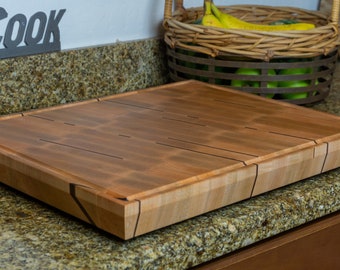 Maple End Grain Cutting Board | Handmade | Butcher Block | Cutting Board