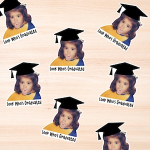 Kid Graduate Sticker Graduation Gift, Custom Graduation Party Decoration, Alumni Stickers ...