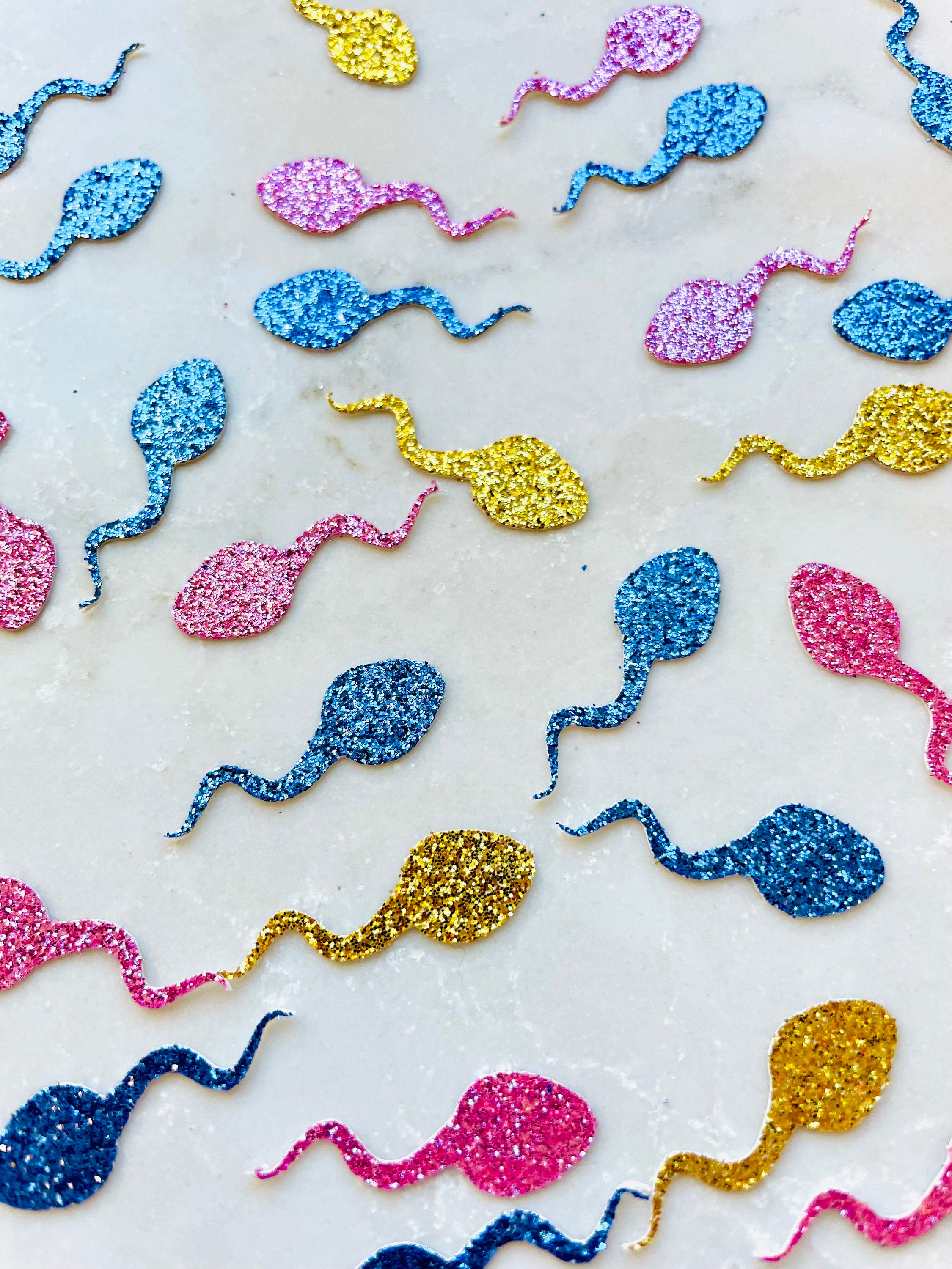 Lil' Swimmers Sperm Shaped - Em & Kat Glitter Factory