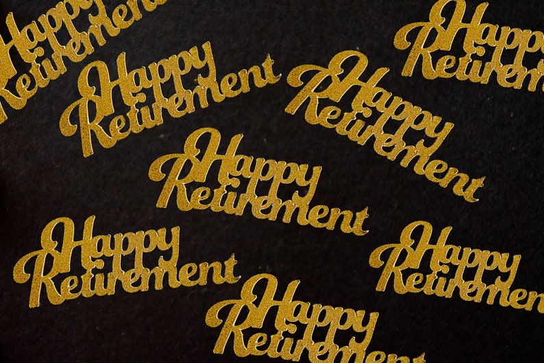 Retirement Confetti, Custom Face Confetti, Retirement Party Decoration, Happy Retire Confetti, Retired Gift, Retirement Table Scatter image 4