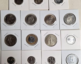 フランス貨幣コレクション：1917-2001年 外貨セット - Etsy 日本