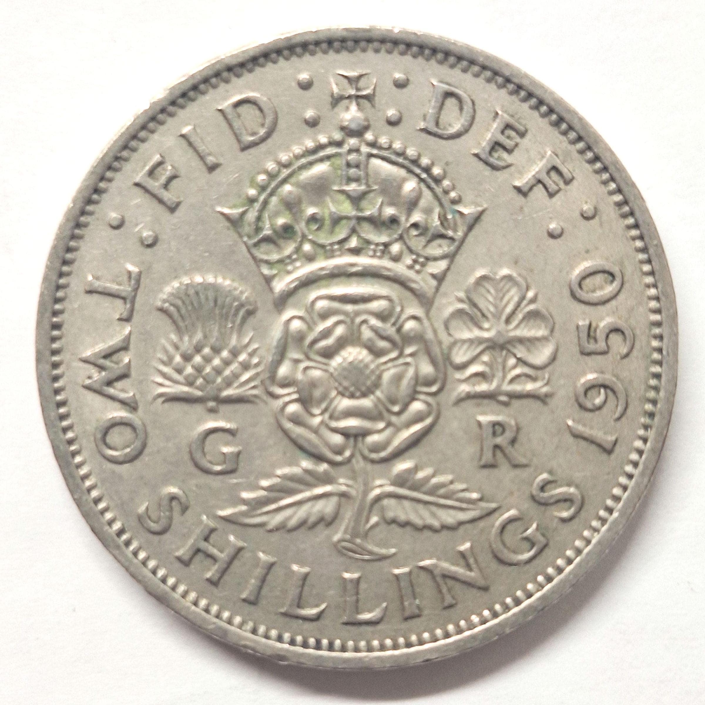 イギリス　2シリング　ジョージ　まとめ売り 1950年ジョージ6世2シリング硬貨（良好な状態） - イギリス - Etsy 日本