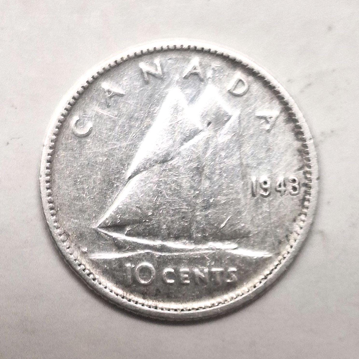 Rare 10 Cents Coin - Etsy