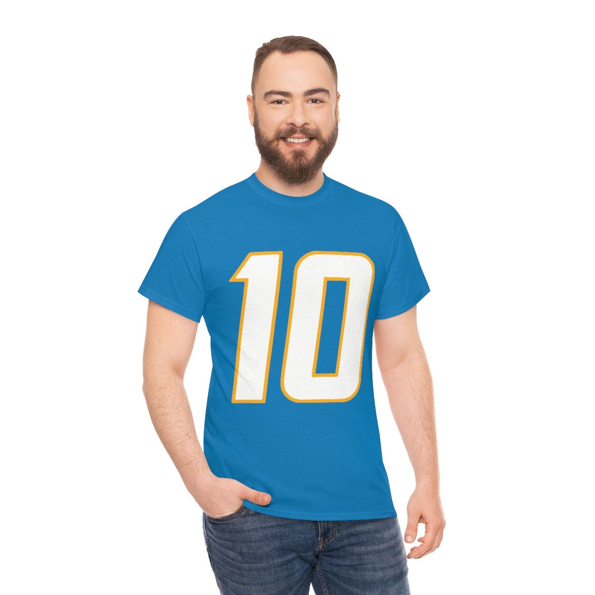 Los Angeles Football Justin Herbert Jersey Shirt