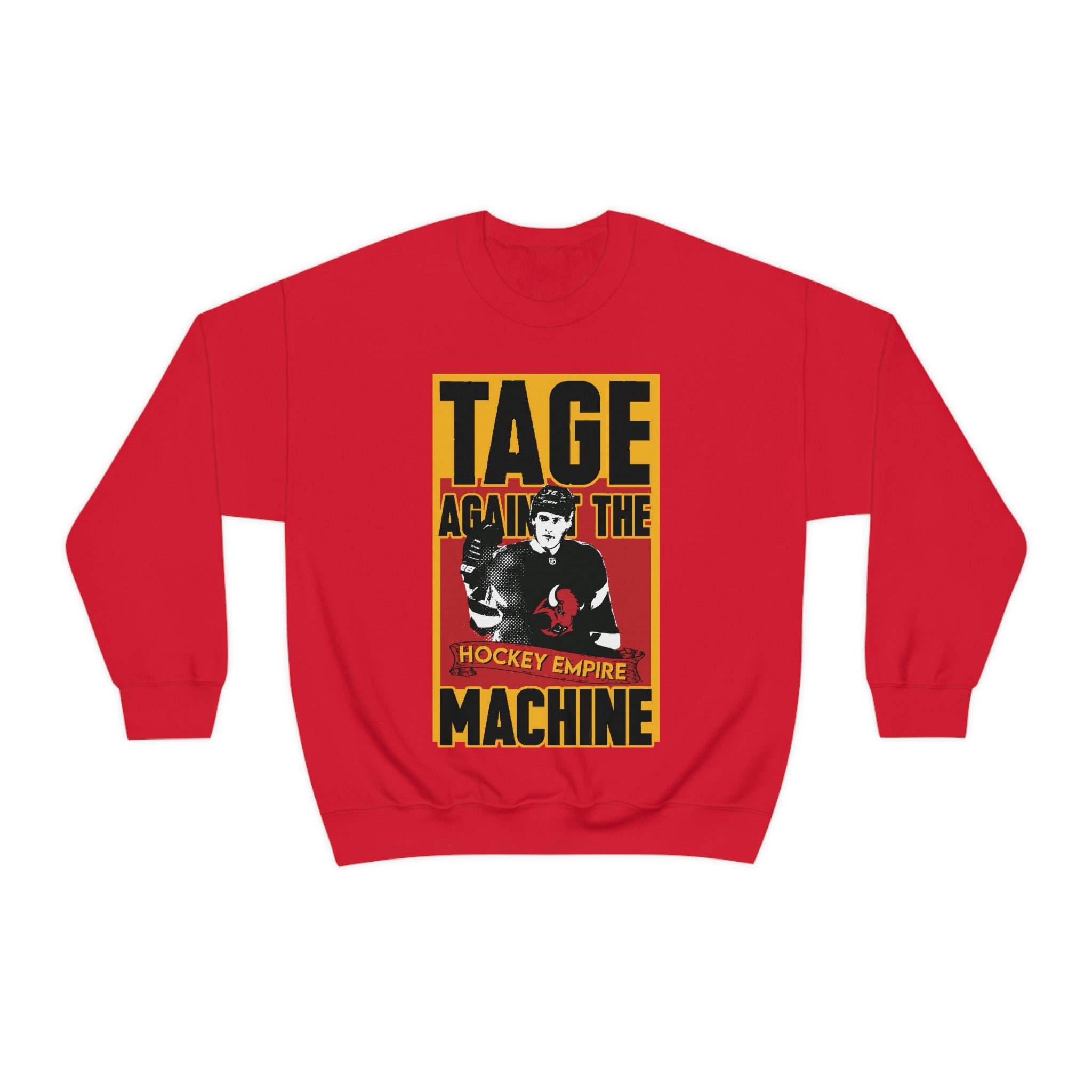 Tage Against The Machine - Tage Thompson - Buffalo Sabres Hoodie