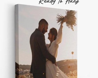 Custom Photo Canvas Print, Ready to Hang