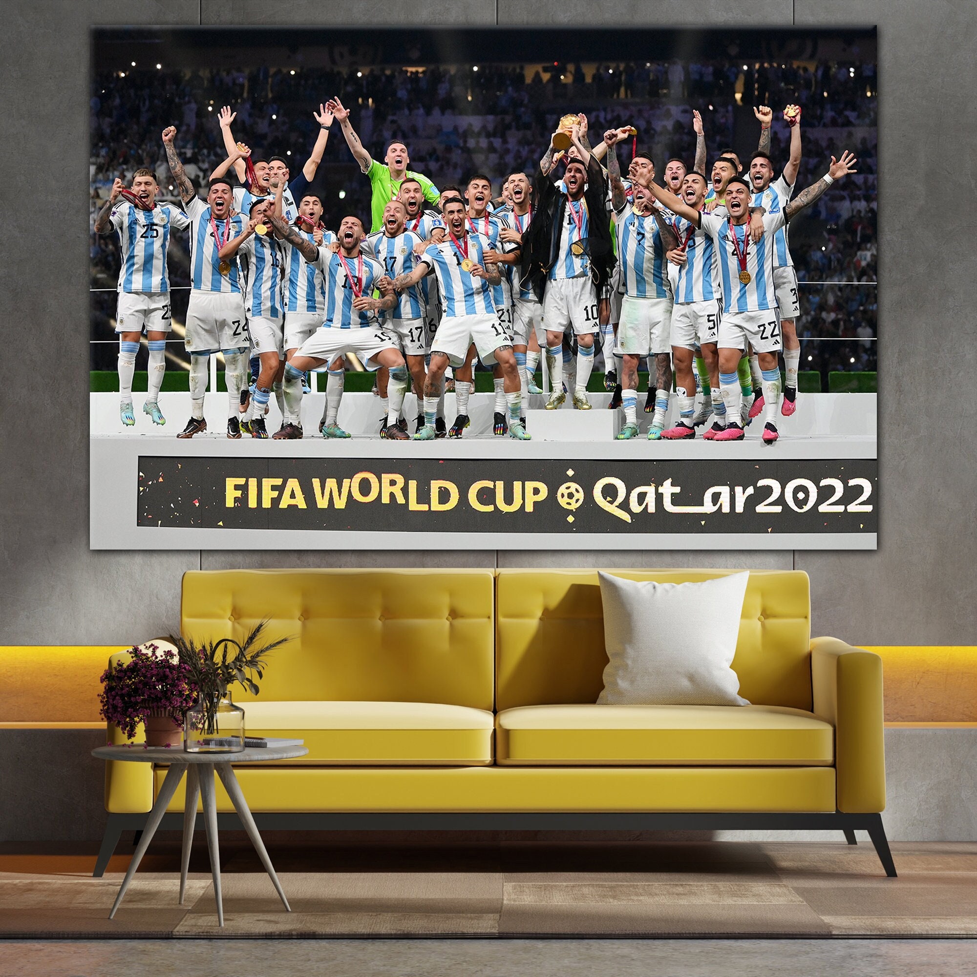 FIFA World Cup Qatar 2022 Canvas Football Canvas World Cup 