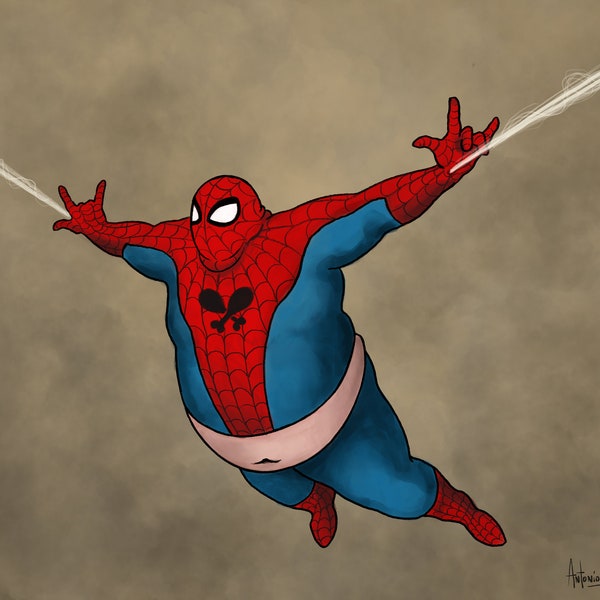 FATTY SPIDERMAN