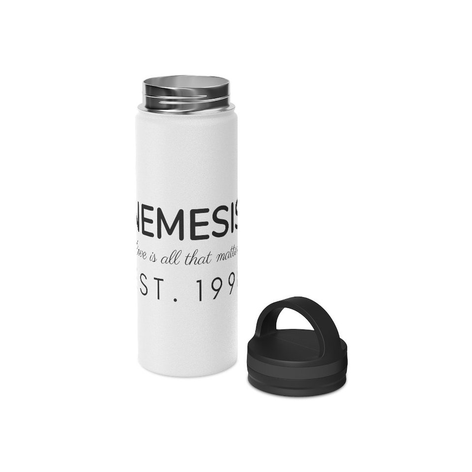 Nemesis Stainless Steel Water Bottle, Handle Lid