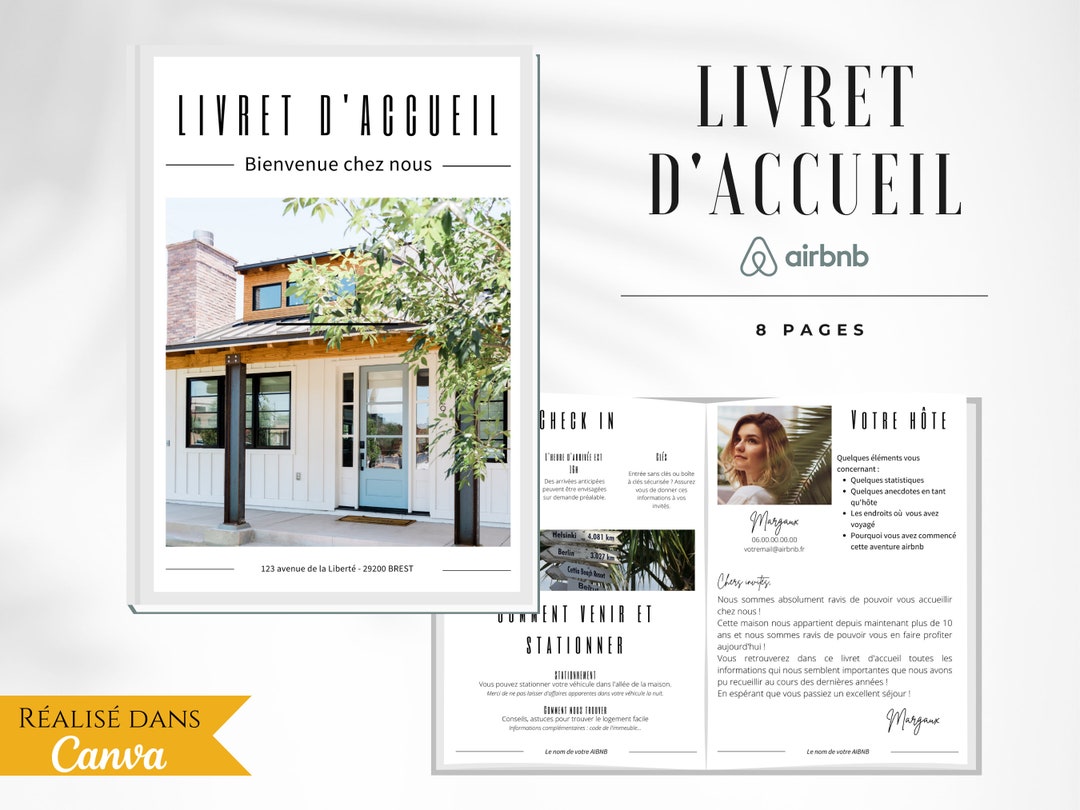 Exemple De Livret D'accueil Assmat En 5 Pages www.etsy.com