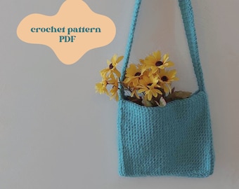 Patron PDF - Sac à bandoulière minimaliste au crochet avec point thermique
