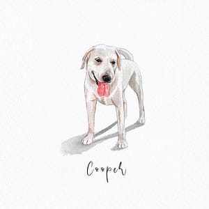 Mini Custom Watercolor Pet Portrait, Dog Portraits from Photos,Dog Portraits From Photos, Pet Painting, Custom Tiny Paintings, Miniature