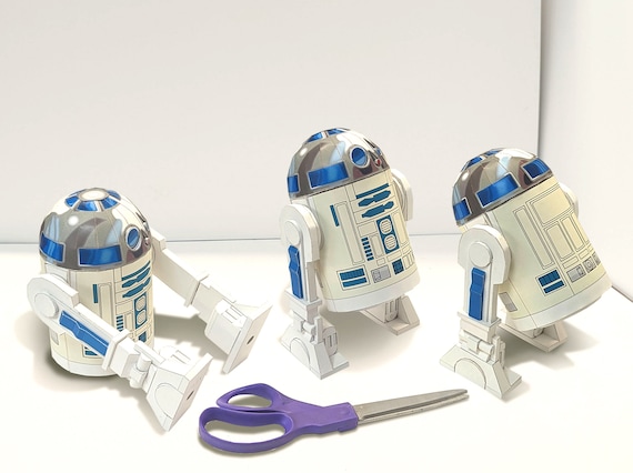 STAR WARS Papercraft Pdf File Instant Download. 1977 Retro Kenner