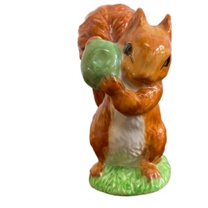 Beatrix Potter Squirrel Nutkin Beswick Figure with Free Shipping