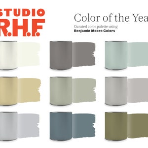 October Mist, 2022 Color of the Year by Benjamin Moore, Color Trends, House Paint Colors, Interior paint colors