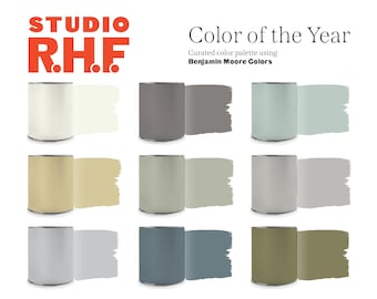 October Mist, 2022 Kleur van het Jaar door Benjamin Moore, Kleurtrends, Huisverfkleuren, Interieurverfkleuren