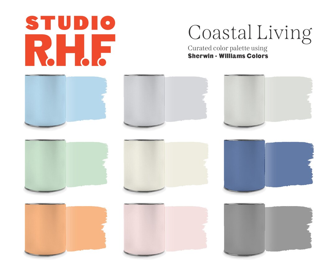 Coastal Living Interior Paint Colors, Sherwin Williams House Paint ...