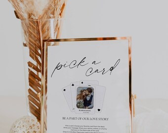 Cartes À Jouer Personnalisées Livre D'or De Mariage Alternative