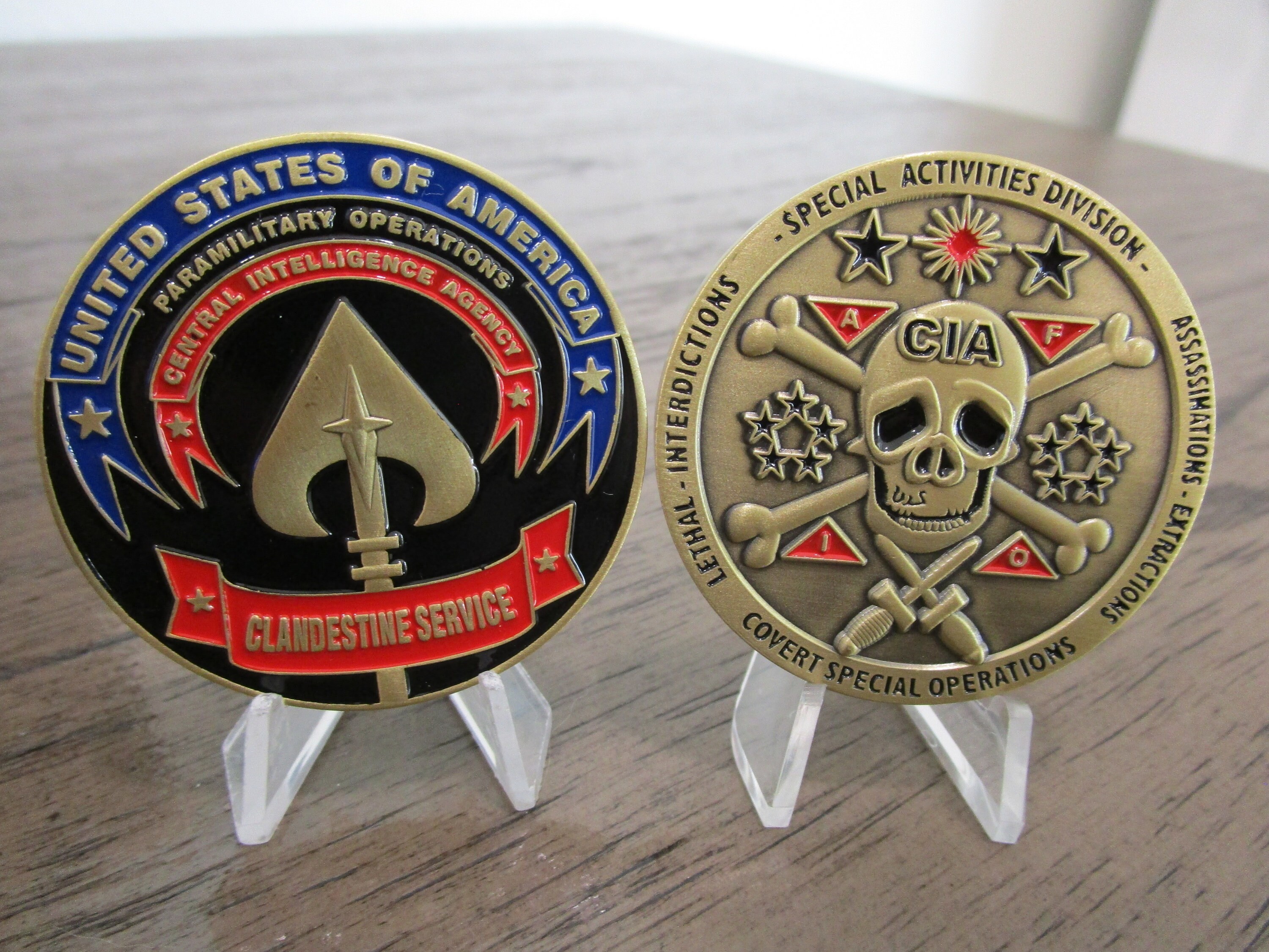 CIA Covert Special Operations Clandestine Service Lethal - Etsy