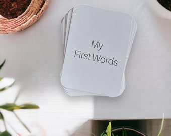 My First Words flashcards set