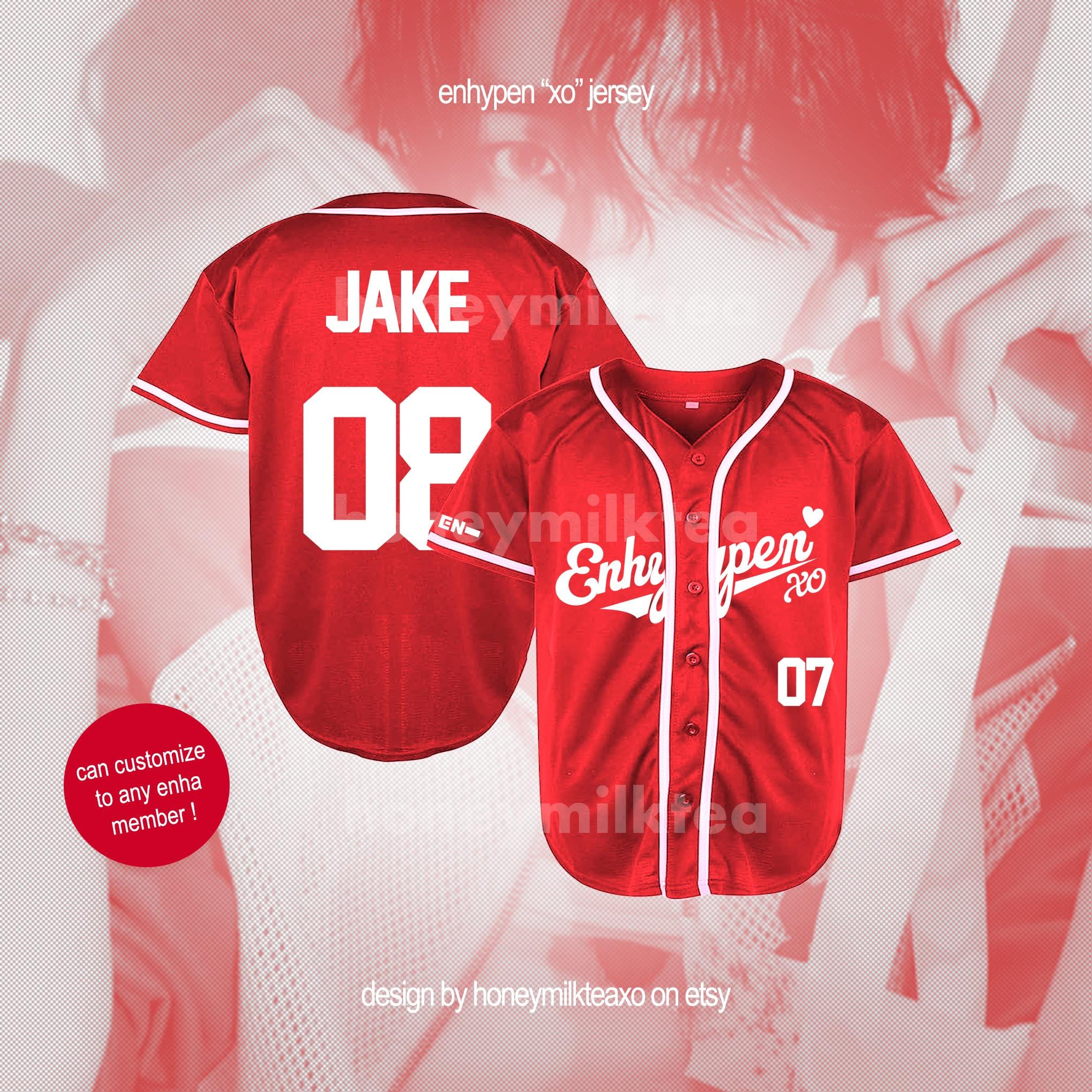 Enhypen Xo Jersey - Etsy