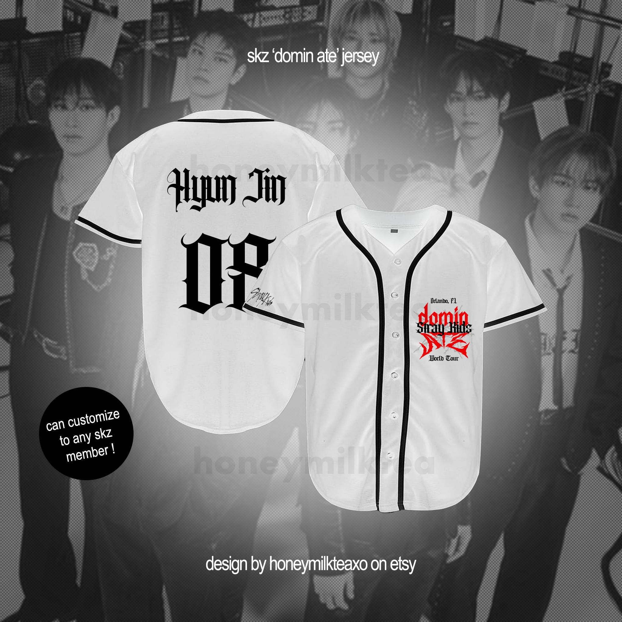 アイドル UNIFORM T-SHIRT seungmin fa7c9bd45be440c4b93fa413ffc044