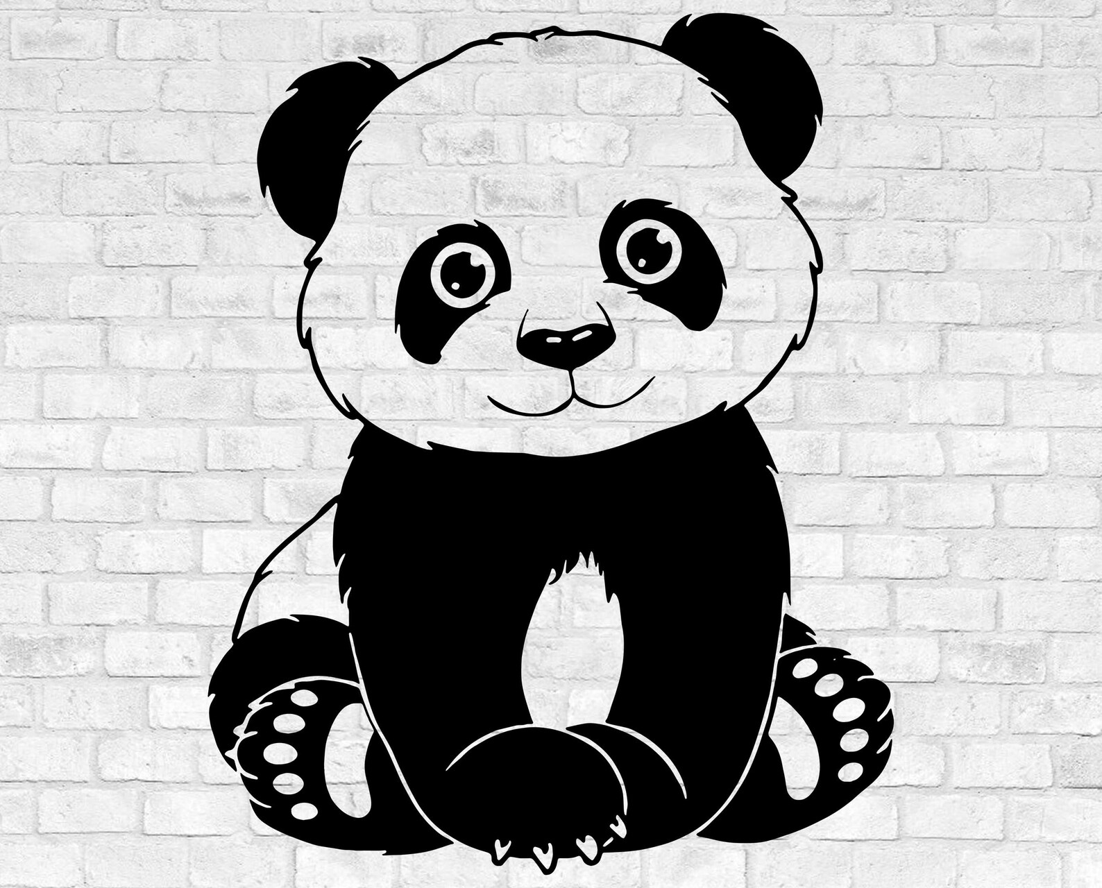 Panda SVG DXF PNG File Cut File for Cricut and Cut Machines - Etsy
