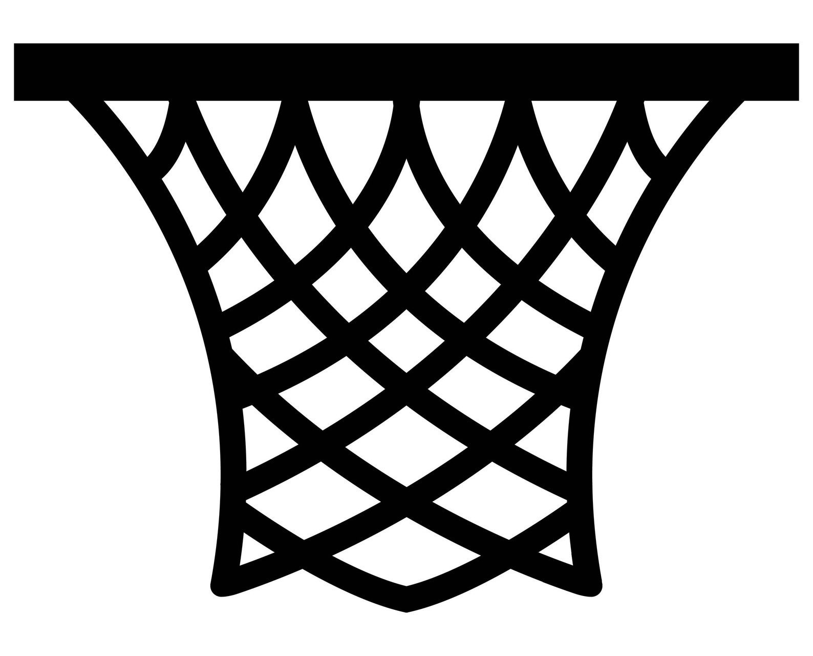 Basketball Net SVG DXF PNG File Cut File for Cricut and Cut Etsy