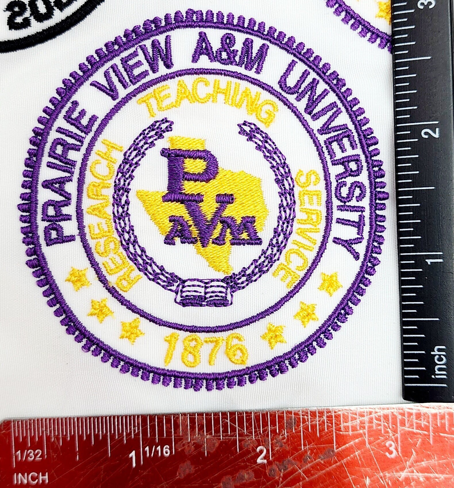PVAMU Seal Embroidery Design Class & Instructions on Transferring