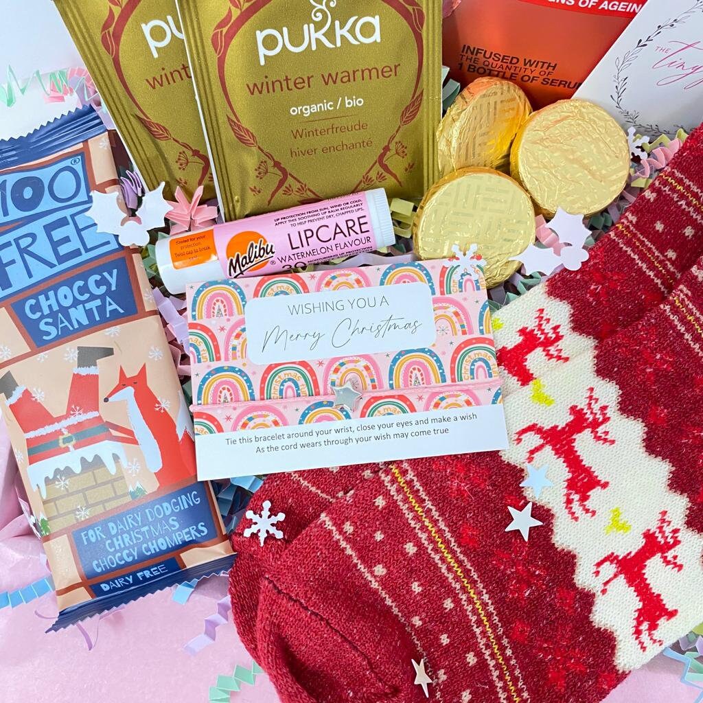 VEGAN Christmas Letterbox Gift for Her Hug in a Box Vegan Etsy UK