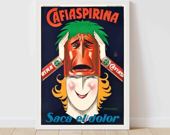 Mauzan Distil Vintage-Reproduktionsposter, Giclée